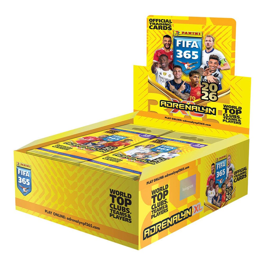 FIFA 365 Adrenalyn XL 2025 Trading Cards Fatpack Box (10)