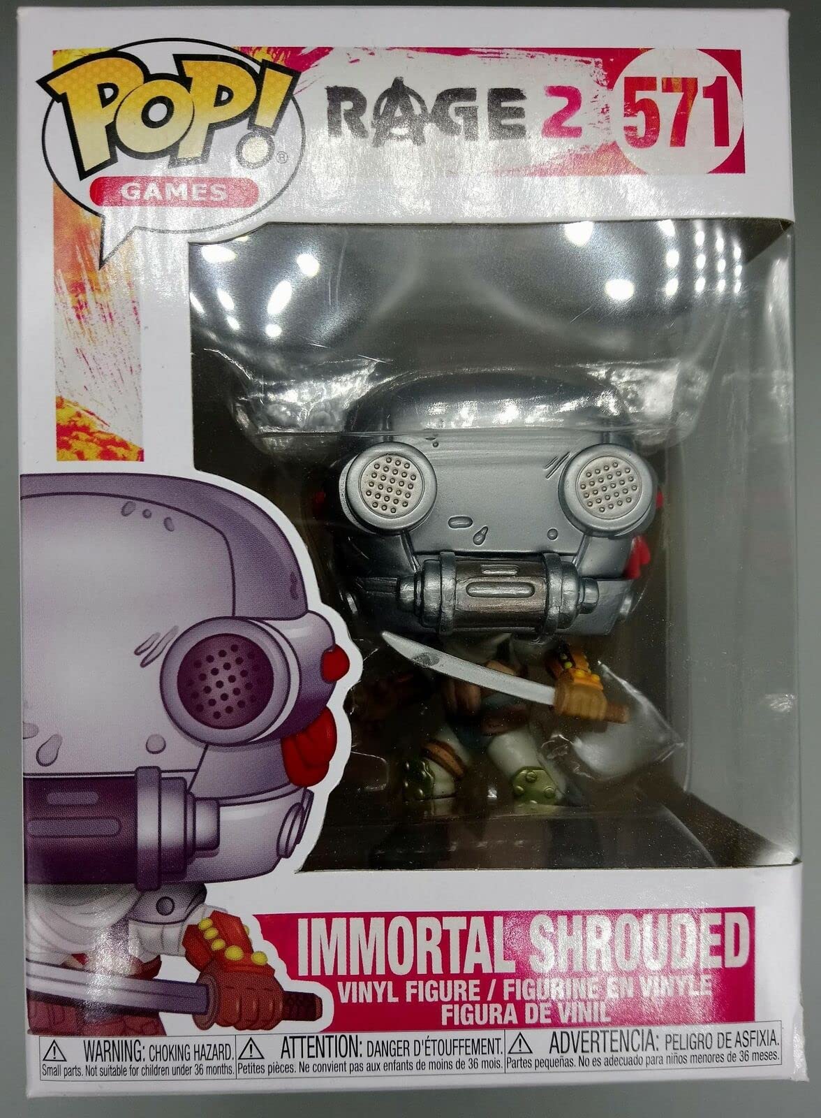 #571 Immortal Shrouded - Rage 2 - Funko POP - Box Damaged