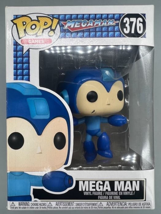 376 Mega Man (Action Pose) - Mega Man - Box Damaged Funko POP