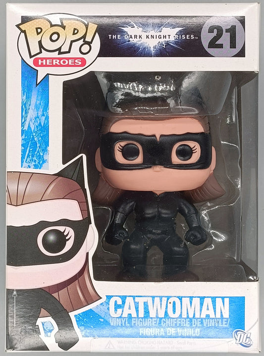 21 Catwoman - DC Batman The Dark Knight Rises - Box Damaged Funko POP