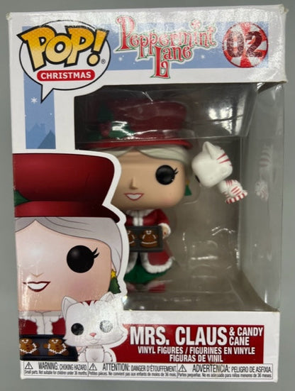 02 Mrs. Claus (& Candy Cane) - Peppermint Lane - Funko POP - Box Damaged Funko