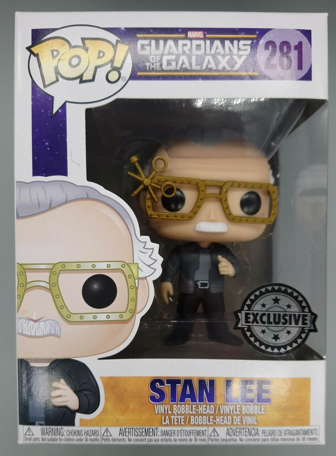281 Stan Lee (Xandarian Ladies' Man) Marvel Guardians of th Funko POP