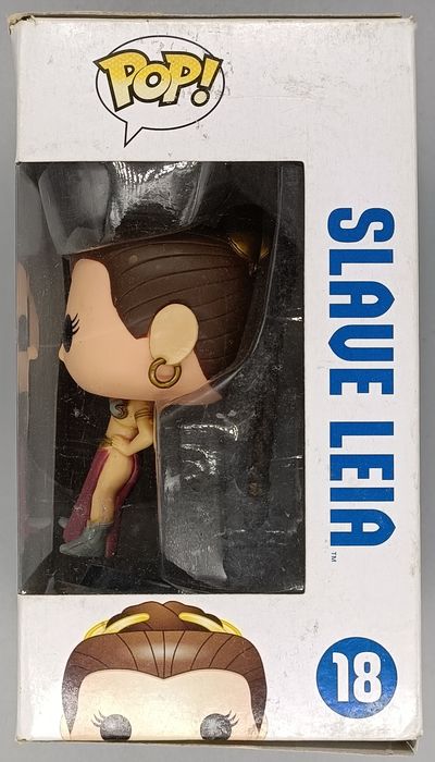 18 Slave Leia - Star Wars (Blue Box) - Box Damaged Funko POP
