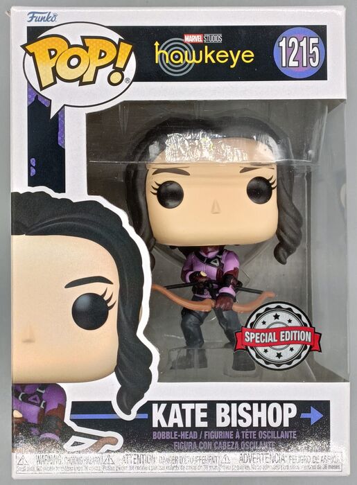 1215 Kate Bishop - Marvel Hawkeye - Box Damaged Funko POP Funko