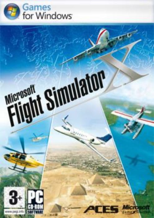 Microsoft Flight Simulator X  for Windows PC MIcrosoft