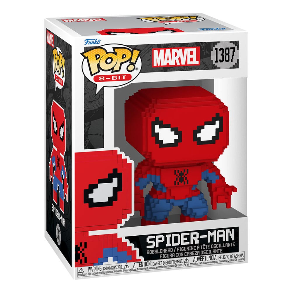 1387 Spider-Man - Marvel 8-Bit Funko POP - Brand New Funko