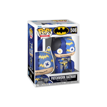 508 Patchwork Batman - DC Batman Funko POP - Brand New