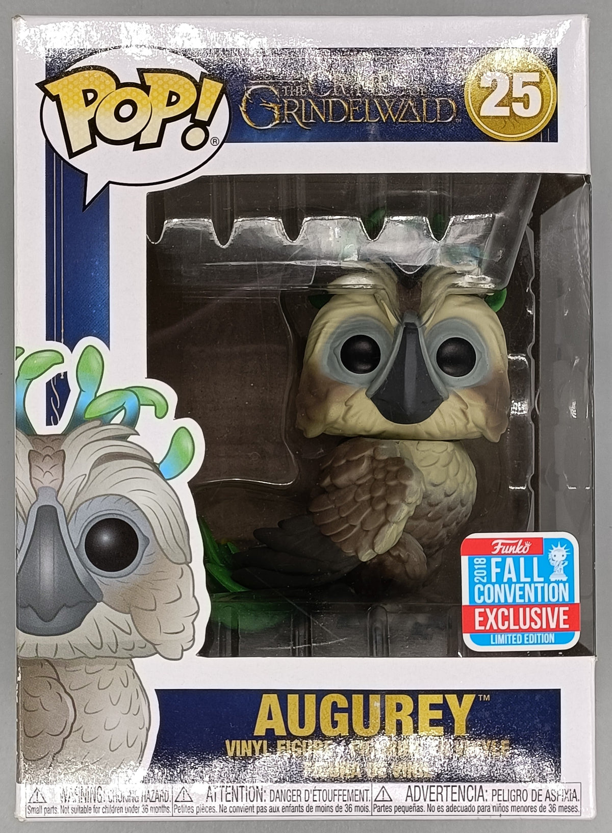25 Augurey - Fantastic Beasts - 2018 Con - Box Damaged Funko POP Funko