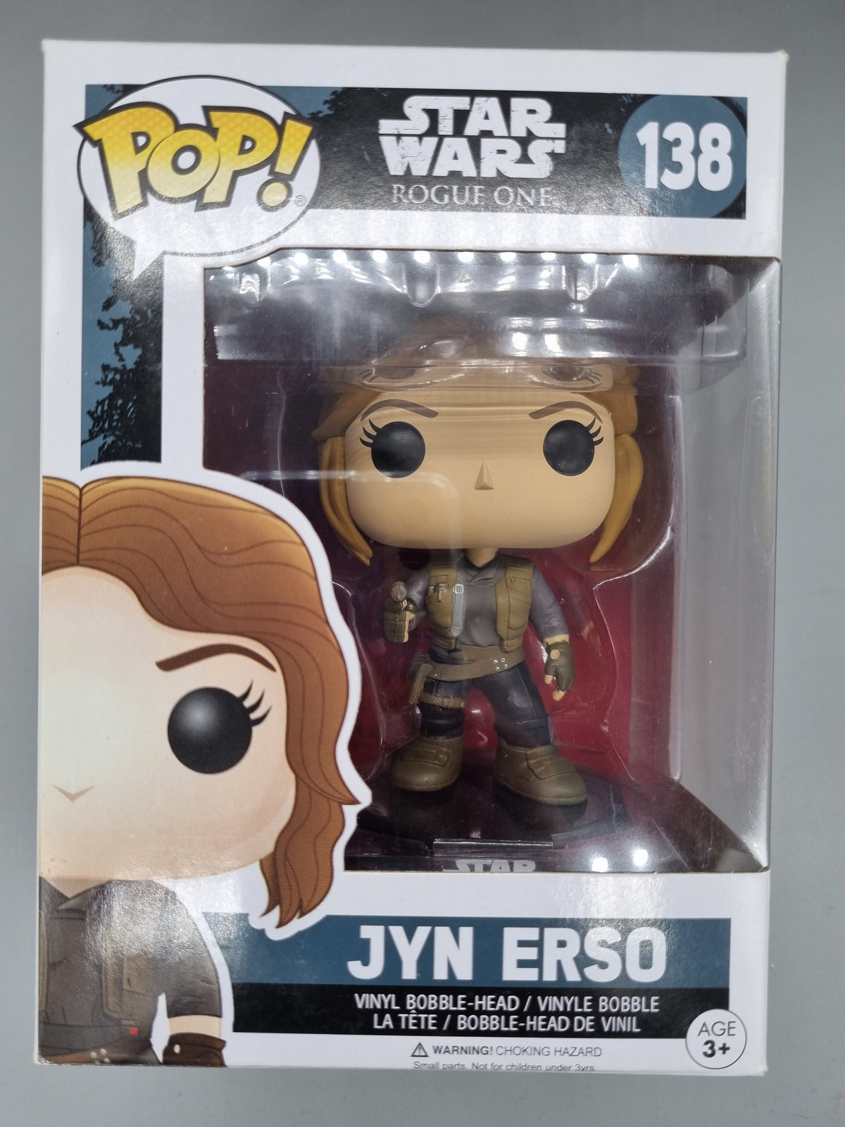 138 Jyn Erso - Star Wars - Rogue One Funko POP - Brand New