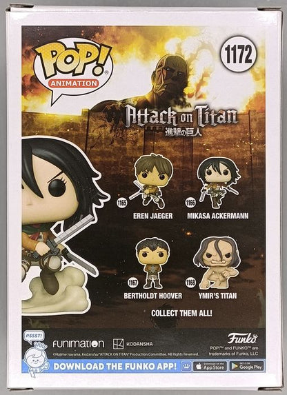 1172 Mikasa Ackermann (Battle) - Attack on Titan Funko POP