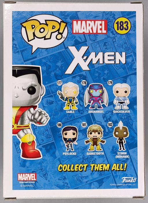 183 Colossus - Chrome - Marvel X-Men Funko POP