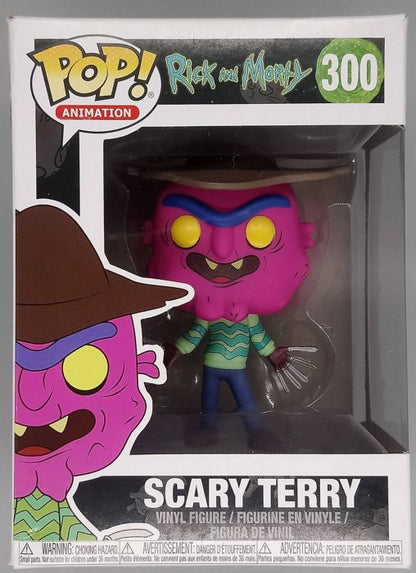 300 Scary Terry - Rick And Morty - Box Damaged Funko POP Funko