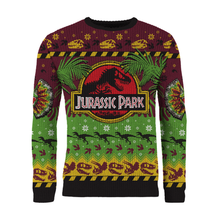 Jurassic Park: Happy Rexmas Christmas Jumper (Size: S)