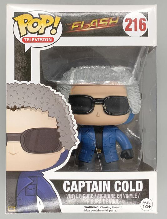 216 Captain Cold - The Flash - Box Damaged Funko POP Funko