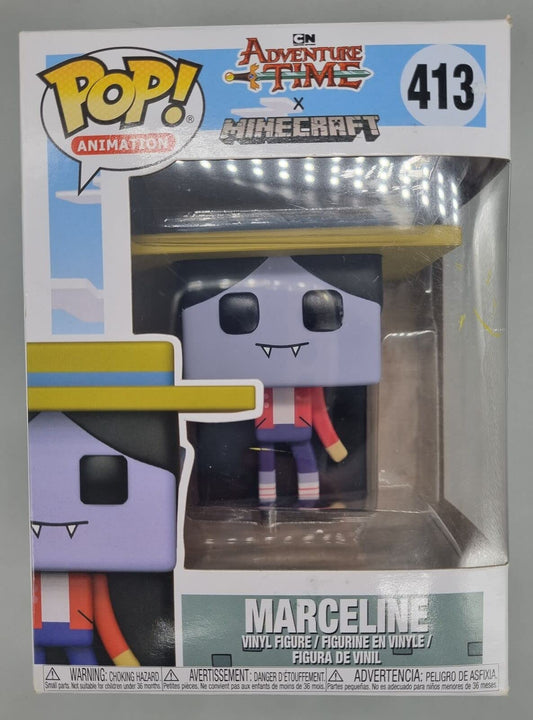 413 Marceline - Adventure Time/Minecraft Funko POP Damaged Box
