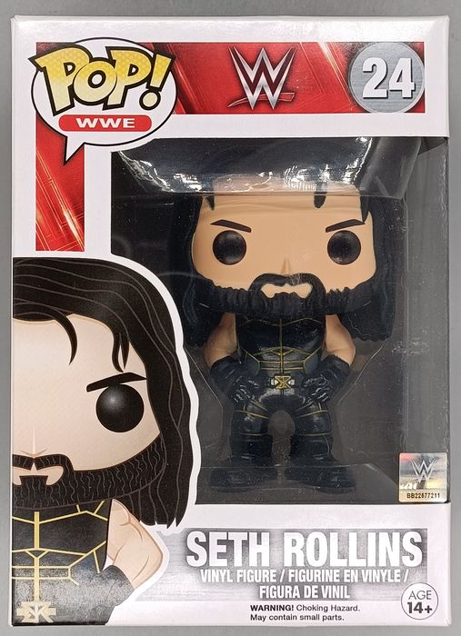 24 Seth Rollins (Black) - WWE Funko POP