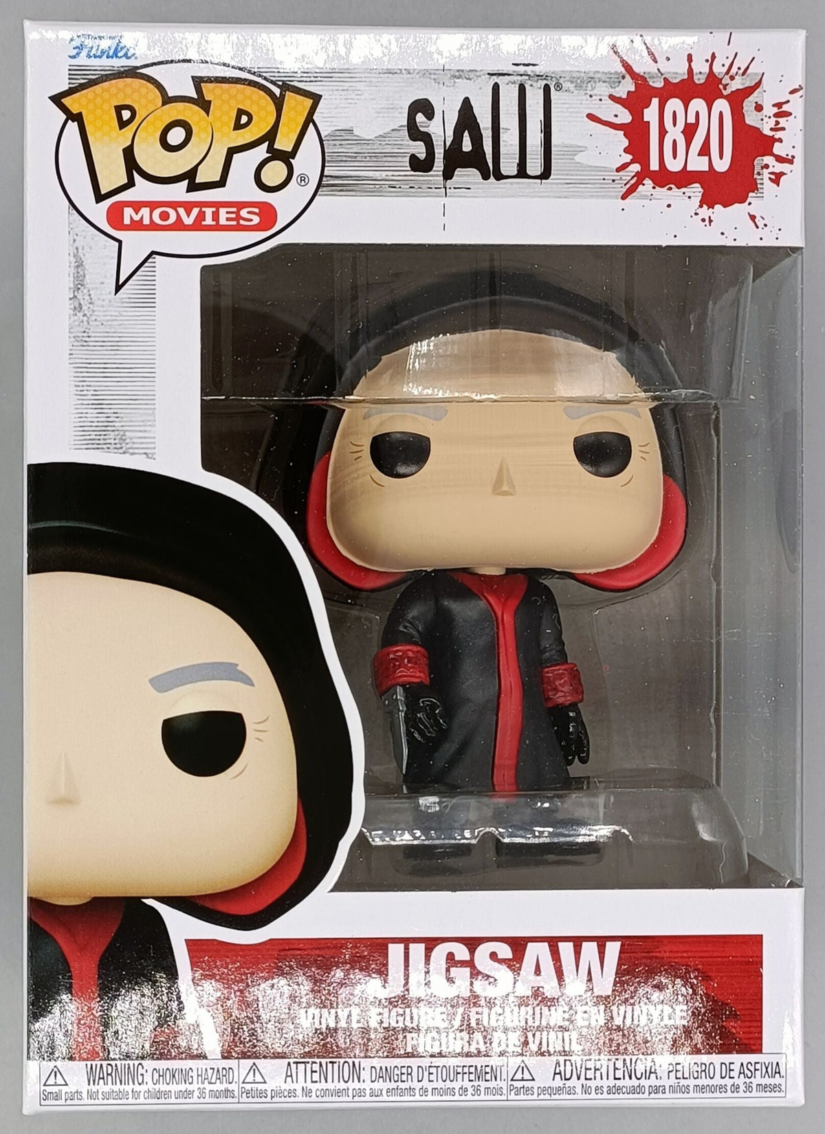 1820 Jigsaw - Saw 10th Anniversary - Horror Funko POP - Brand New Funko