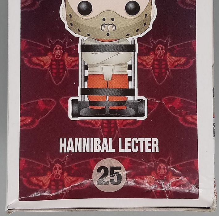 25 Hannibal Lecter - The Silence of the Lambs Horror - Box Damaged Funko POP
