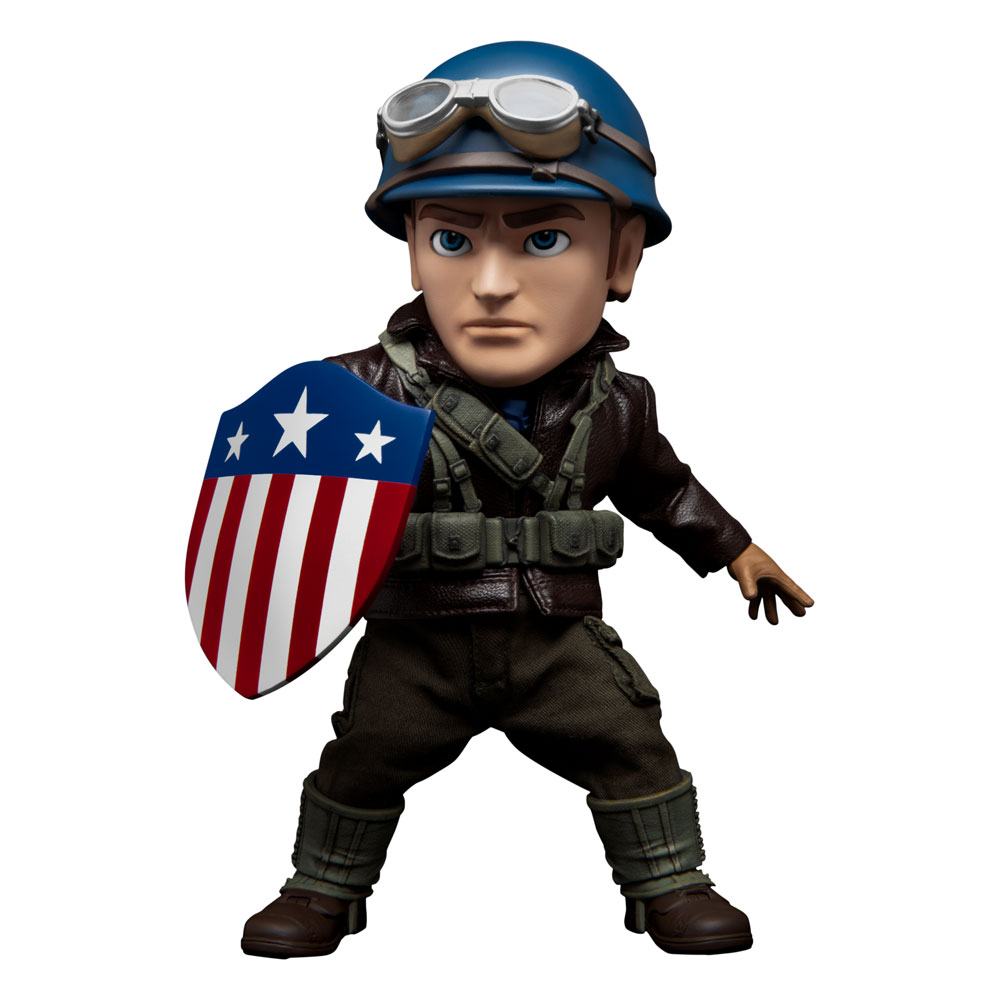 Captain America: The First Avenger Egg Attack Action Action Figure Captain America DX Version 17 cm NEW