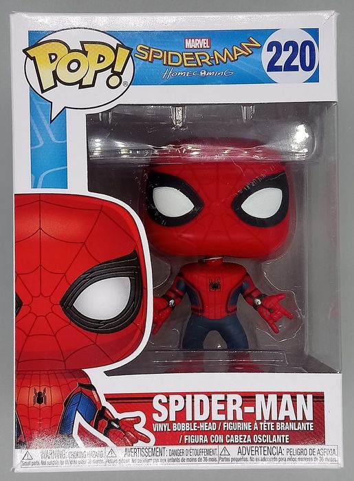 220 SpiderMan Homecoming Marvel Collector Corps - Box Damaged Funko POP