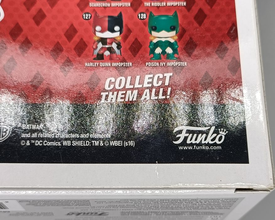 127 Harley Quinn Impopster - DC Super Heroes - Box Damaged Funko POP