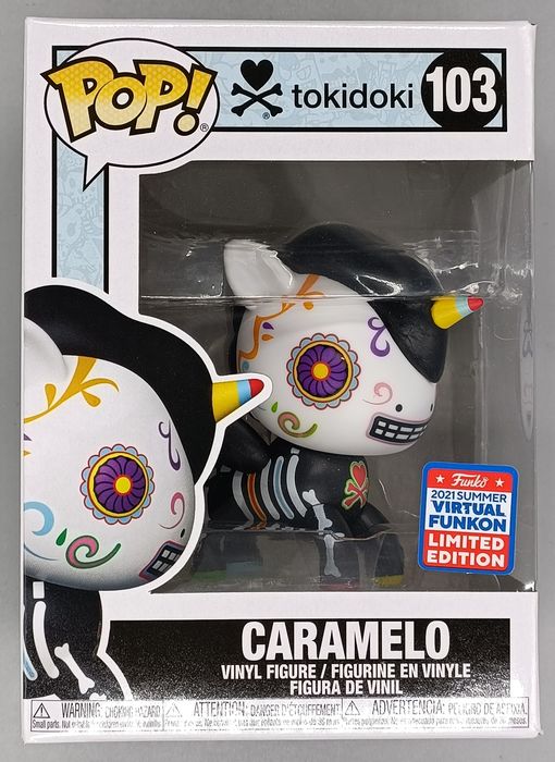 103 Caramelo VFK21 Con Sticker - Tokidoki Funko POP Funko