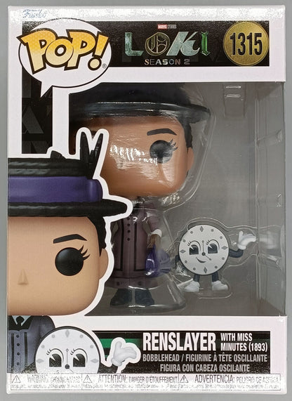 1315 Renslayer w/Miss Minutes (1893) - Loki Season 2 Funko POP - Brand New Funko