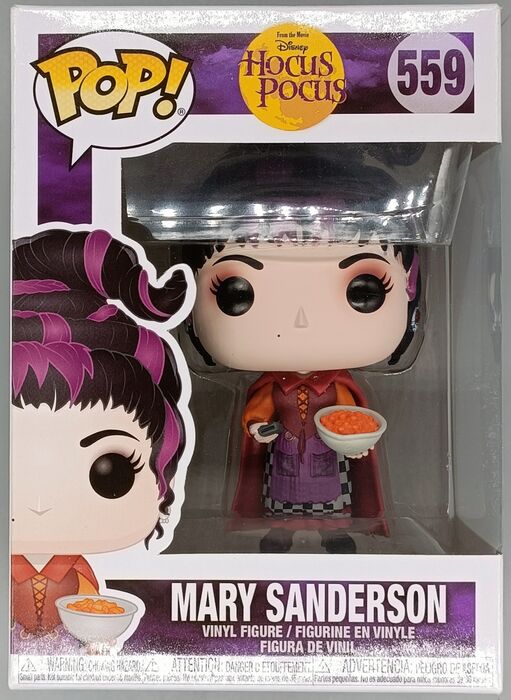 559 Mary Sanderson (w/ Cheese Puffs) Disney Hocus Pocus - Box Damaged Funko POP Funko