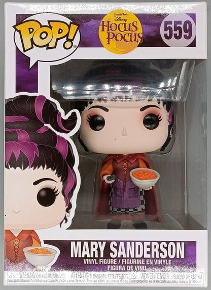 559 Mary Sanderson (w/ Cheese Puffs) Disney Hocus Pocus - Box Damaged Funko POP Funko