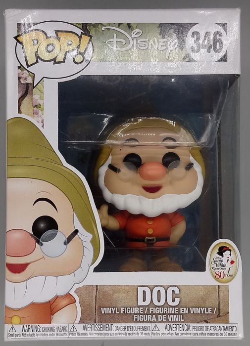 346 Doc - Disney Snow White and the Seven Dwarfs Funko POP - Box Damaged