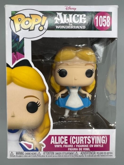 1058 Alice (Curtsying) - Disney Alice In Wonderland Funko POP - Box Damaged Funko