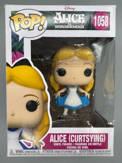 1058 Alice (Curtsying) - Disney Alice In Wonderland Funko POP - Box Damaged Funko