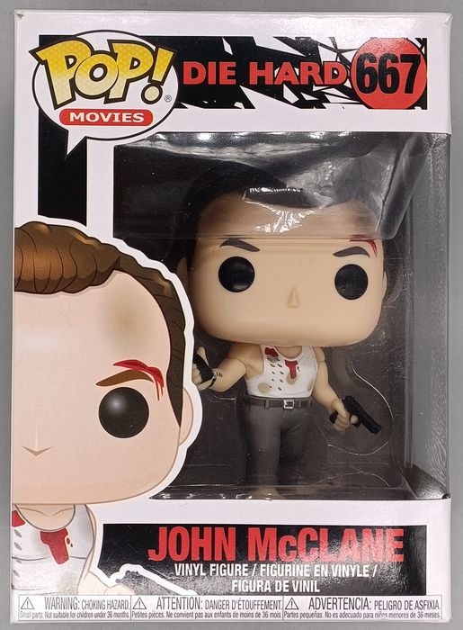 667 John McClane - Die Hard - Box Damaged Funko POP
