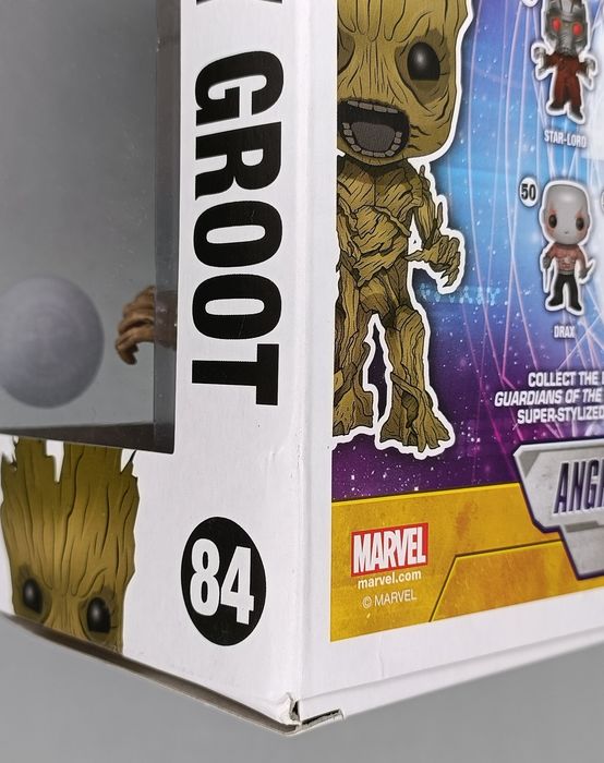 84 Angry Groot - Marvel Guardians of The Galaxy - Funko POP - Box Damaged
