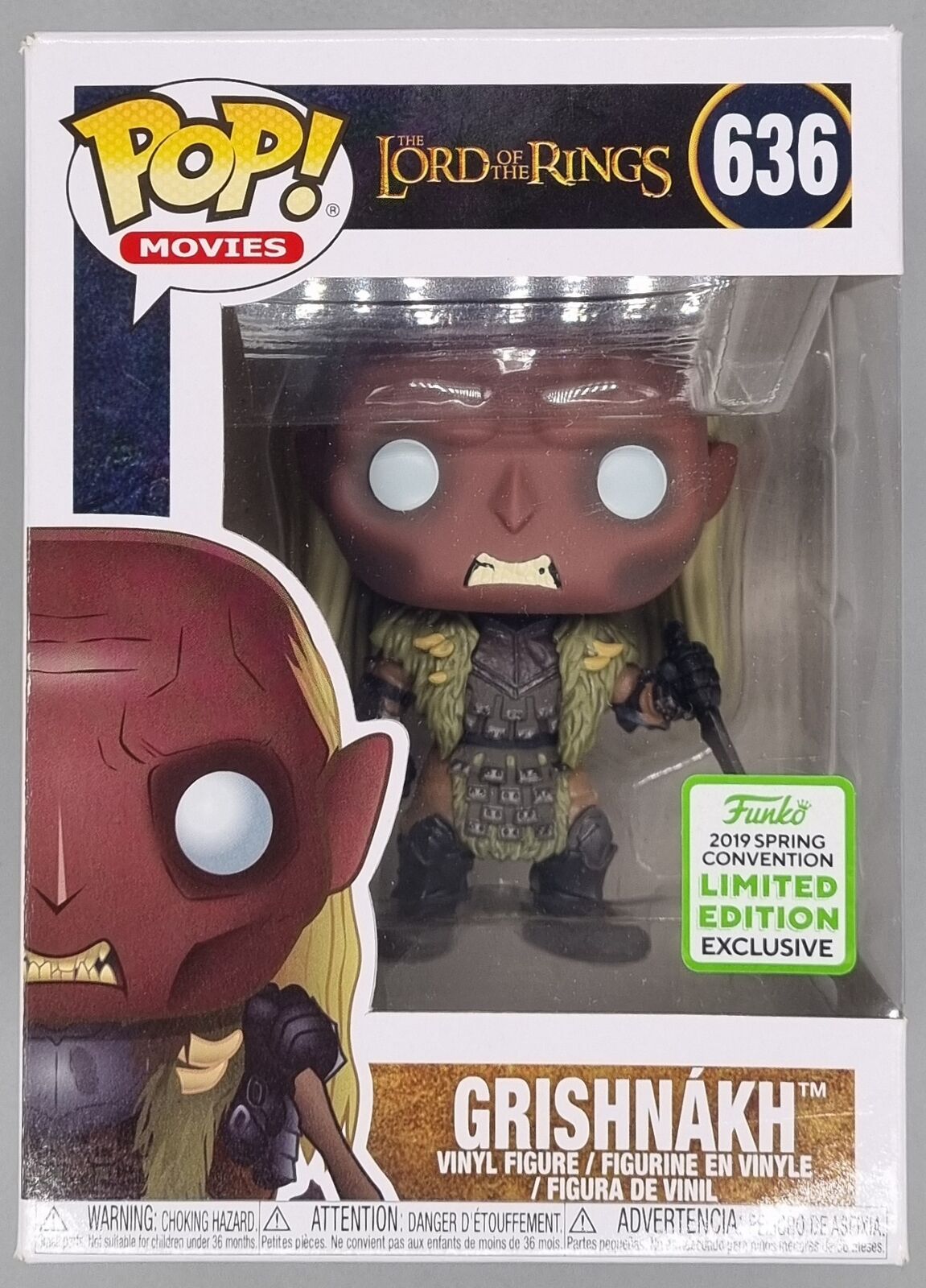 636 Grishnakh - Pop Movies - The Lord of the Rings 2019 Con Funko POP Funko
