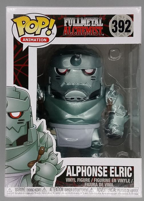 392 Alphonse Elric - Full Metal Alchemist Funko POP