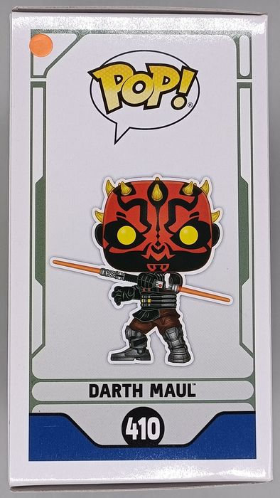 410 Darth Maul - Star Wars Clone Wars - Box Damaged Funko POP