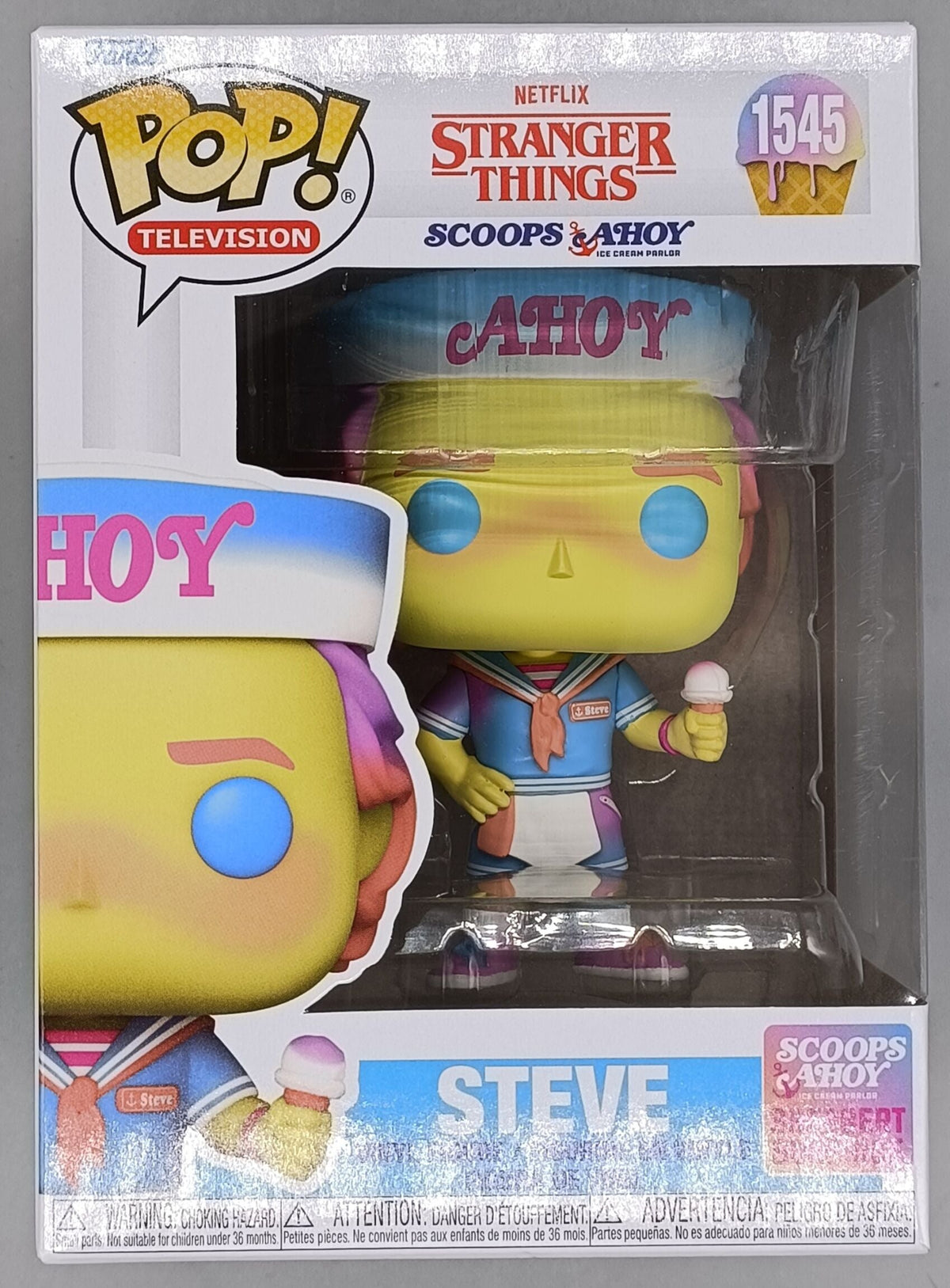 1545 Steve (Scoops Ahoy) - Stranger Things Funko POP - Brand New Funko
