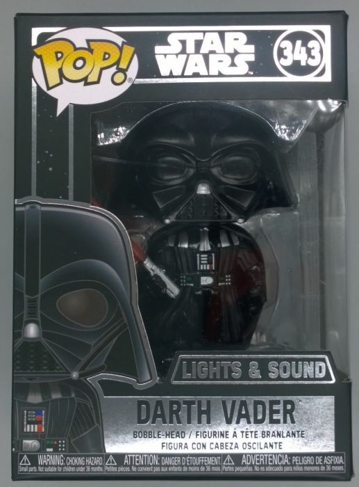 343 Darth Vader (Lights & Sound) - Star Wars Funko POP