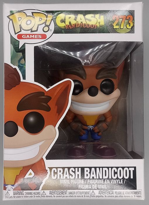273 Crash Bandicoot - Box Damaged Funko POP