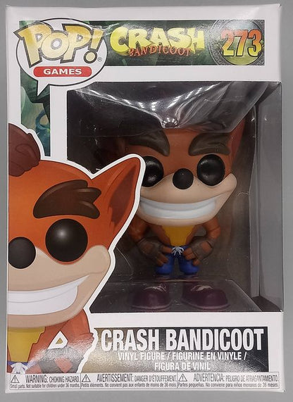 273 Crash Bandicoot - Box Damaged Funko POP