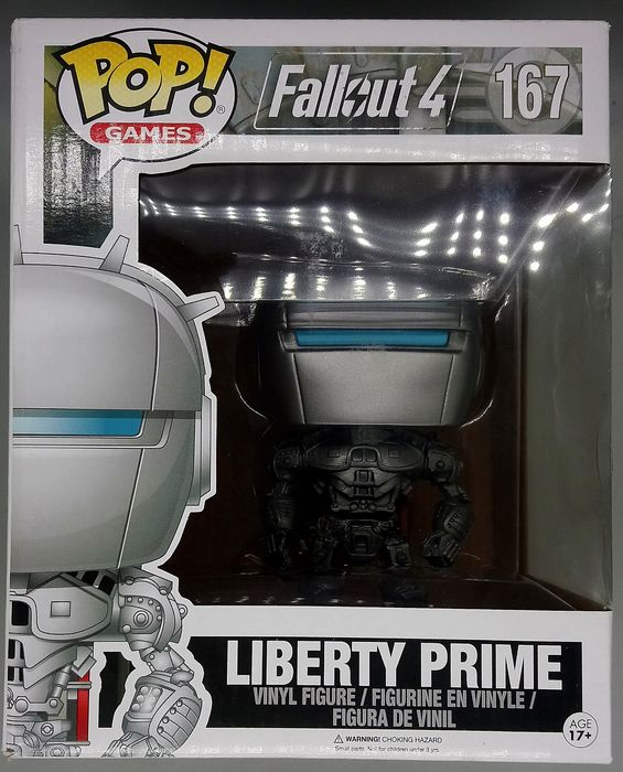 167 Liberty Prime - 6 Inch - Fallout 4 - Box Damaged Funko POP Funko