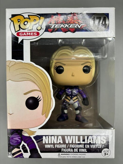 174 Nina Williams - Tekken - Box Damaged Funko POP Funko