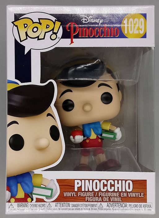 1029 Pinocchio (School Bound) - Disney Pinocchio Box Damaged Funko POP Funko