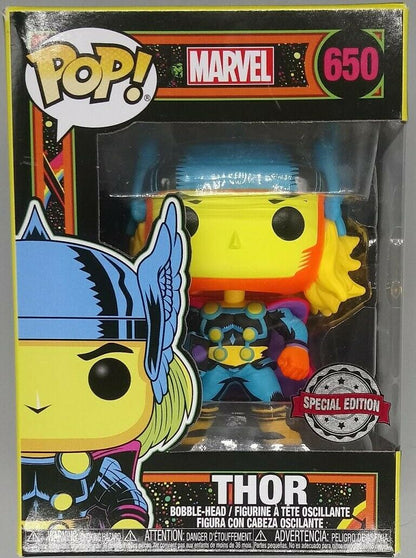 650 Thor (Blacklight) - Marvel Funko POP Funko