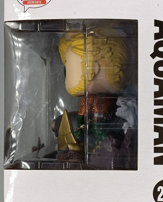 254 Aquaman - Deluxe - DC Jim Lee - Funko POP - Box Damaged