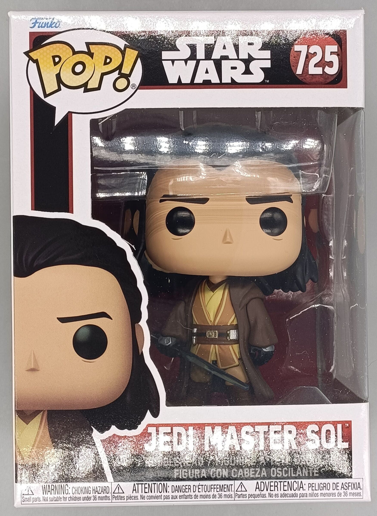 725 Jedi Master Sol - Star Wars: Acolyte Funko POP - Brand New Funko