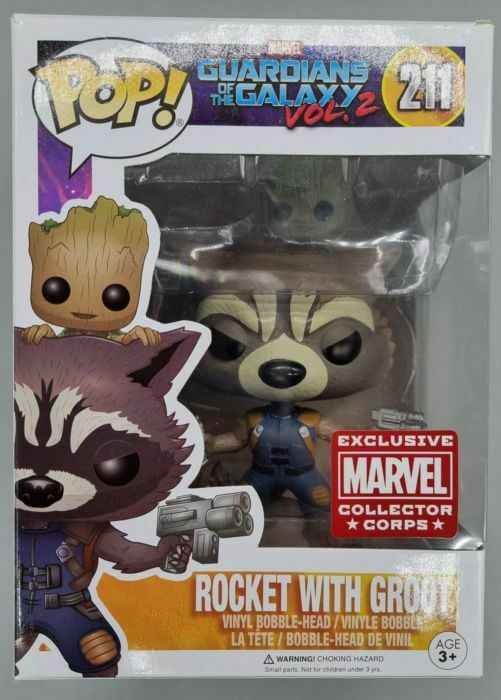 211 Rocket with Groot Marvel MCC Guardians of the Galaxy 2 Funko POP