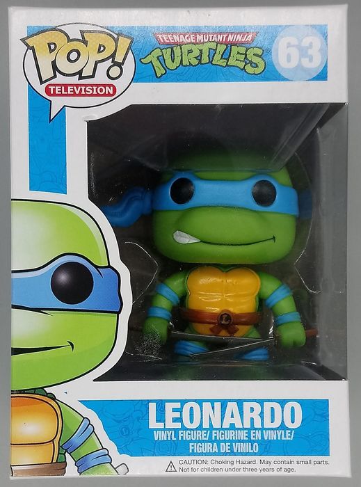 63 Leonardo - Teenage Mutant Ninja Turtles Funko POP Funko
