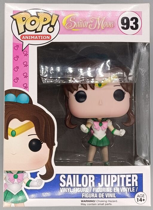 93 Sailor Jupiter - Sailor Moon - Box Damaged Funko POP Funko